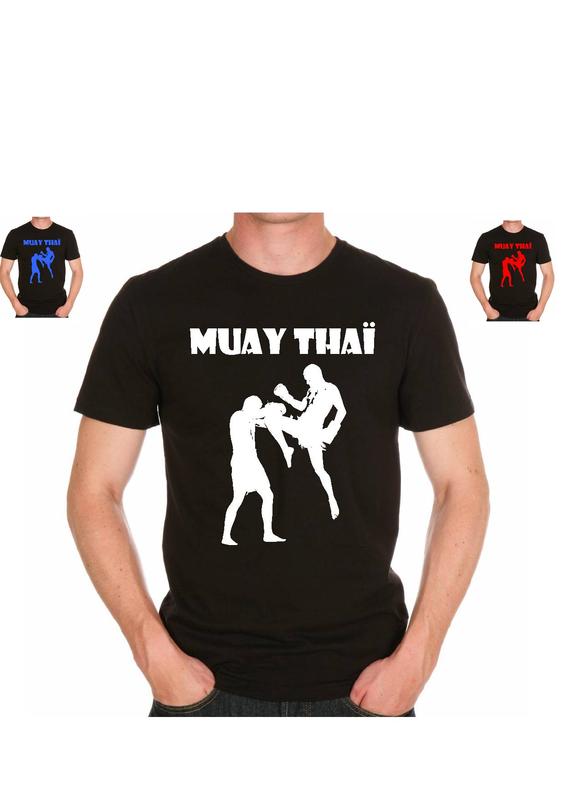 T-Shirt MUAY THAÏ BOXING SPORT COMBAT BOXE THAÏLANDAISE