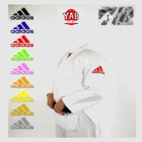 Kimono logo argent judo Adidas J990 Millenium