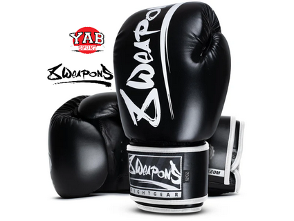 Gants de boxe 8 WEAPONS, Unlimited 2.0 noir-blanc