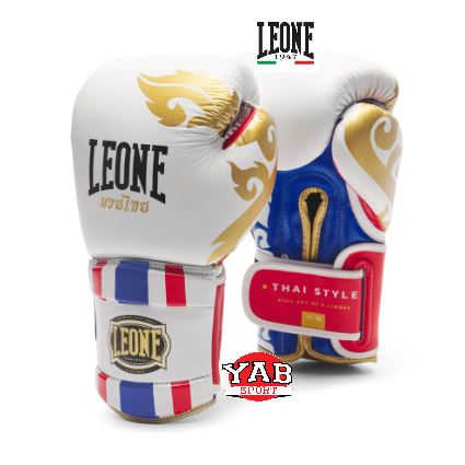Gants THAI STYLE Blanc LEONE