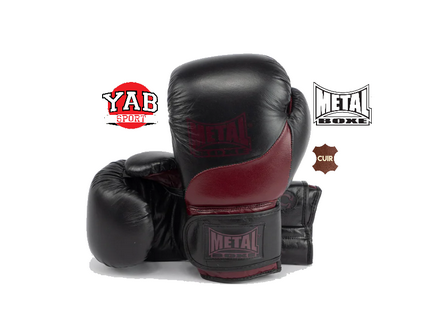 Gant METAL BOXE Cuir OMEGA