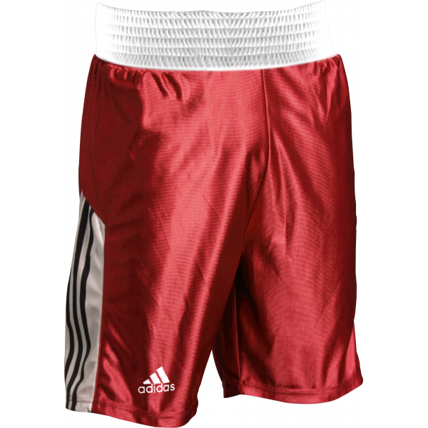 Short boxe anglaise Adidas rouge ou bleu