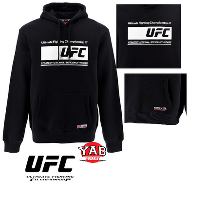 SWEAT SHIRT Capuche Noir UFC