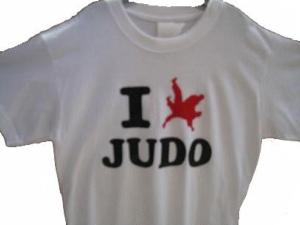 TEE SHIRT I love judo